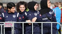 Afghan women's historic debut at FIFA Unites tournament in Morocco
