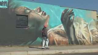 The South African suburb adorned with graffiti