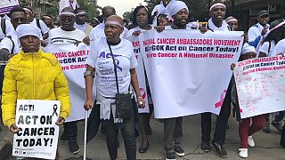 Kenyans protest to pressure government to declare cancer a national disaster