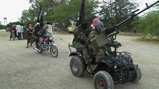 Al-Shabab fighters seize central Somali town, displacing thousands