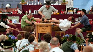 Finger wrestling: Germany crowns champions in Quirky Alpine sport