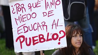 Congress rejects Milei vetoes as thousands rally outside in Buenos Aires