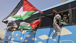 Convoy of at least 1,500 activists heads to Gaza to challenge Israel's blockade