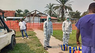 Ebola transmission declines in Congo’s Kasai region