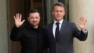 Macron hosts Paris summit on postwar security for Ukraine