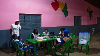 Vote count underway in Guinea as junta leader eyes presidency