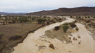 Flash floods wash away crops, roads in Morocco