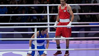 Boxer Imane Khelif says unbothered by gender talk ahead of 2028 Olympics
