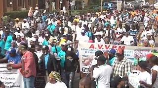 Demonstrators in Burkina Faso demand that Bolloré leave the country