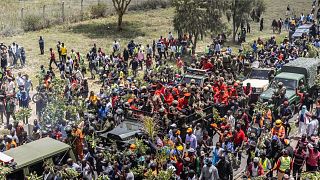 Thousands gather in Nairobi for Raila's State funeral led by President William Ruto