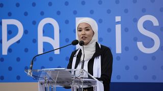 IOC welcomes the refugee Olympics team ahead of the Paris 2024 games