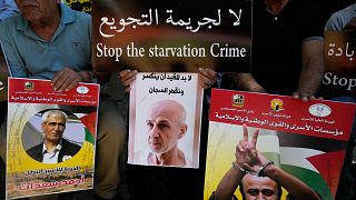 Protest erupts in Ramallah in support of Palestinian leader Marwan Barghouti