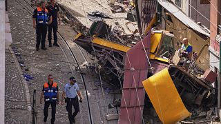 Lisbon funicular wreckage removed after deadly crash