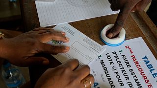 Gabon’s ruling party leads in post-coup elections