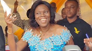 Ivory Coast's former first lady campaigns ahead of presidential polls