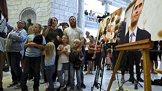 United States political figures react to the assassination of activist Charlie Kirk