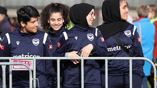 Afghan women's historic debut at FIFA Unites tournament in Morocco