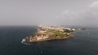 Vast dust cloud from the Sahara Desert blankets much of the Caribbean en route to the US 