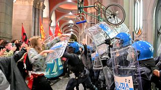 Thousands protest in Italian cities after Israel intercepts Gaza-bound flotilla