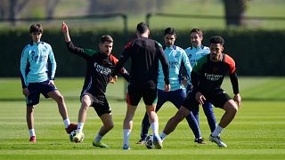 Arsenal get set to face Real Madrid in 1st leg of UCL quarter-finals