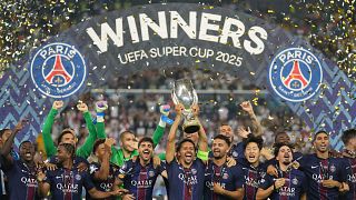 PSG beats Tottenham in penalty shootout to win UEFA Super Cup after late rally