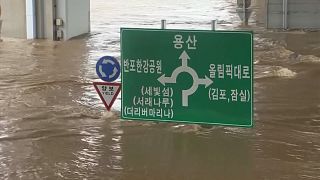 Heavy rain causes floods in Seoul region
