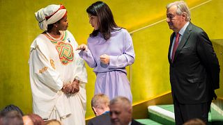 UN delegates use fashion to bring culture and tradition to global stage
