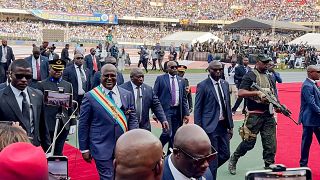 Felix Tshisekedi sworn in for second term amid disputed election